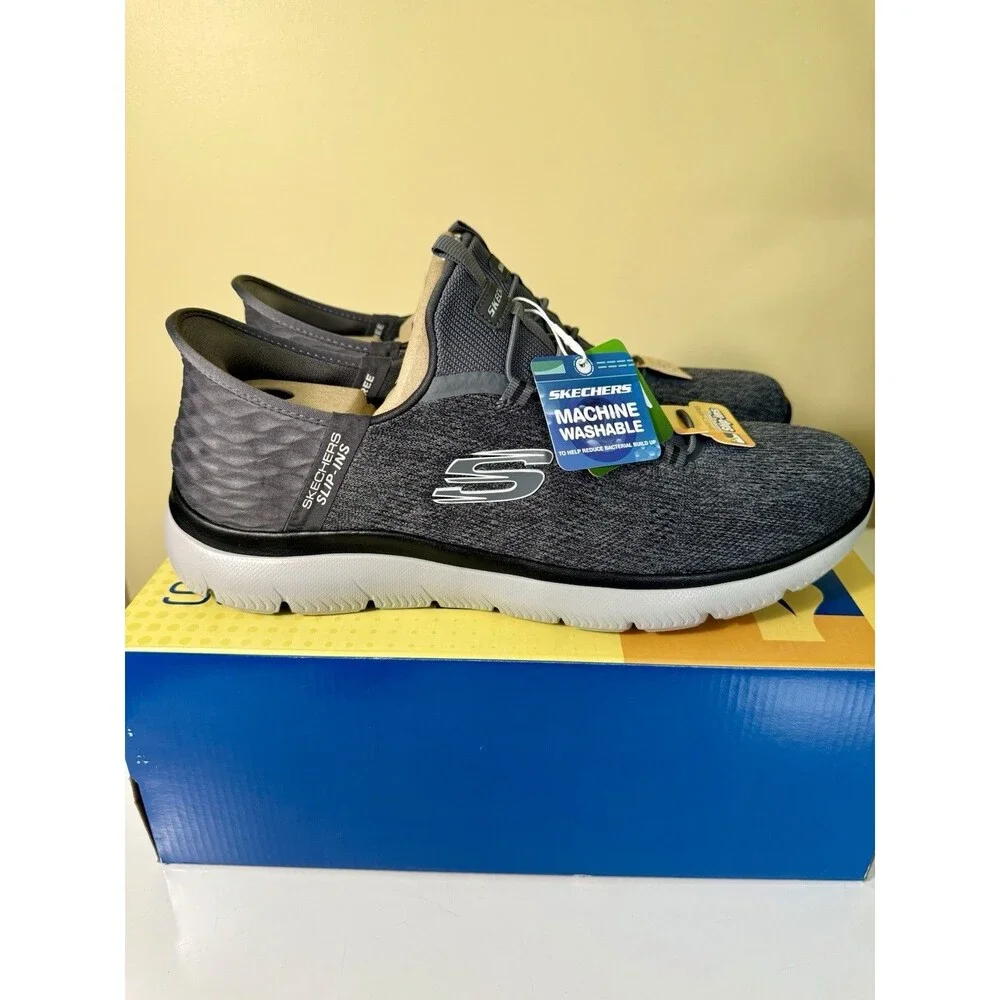 Skechers Men's Slip-Ins Summits Key Pace Shoes 232469 CCBK Size 13 BNIB
